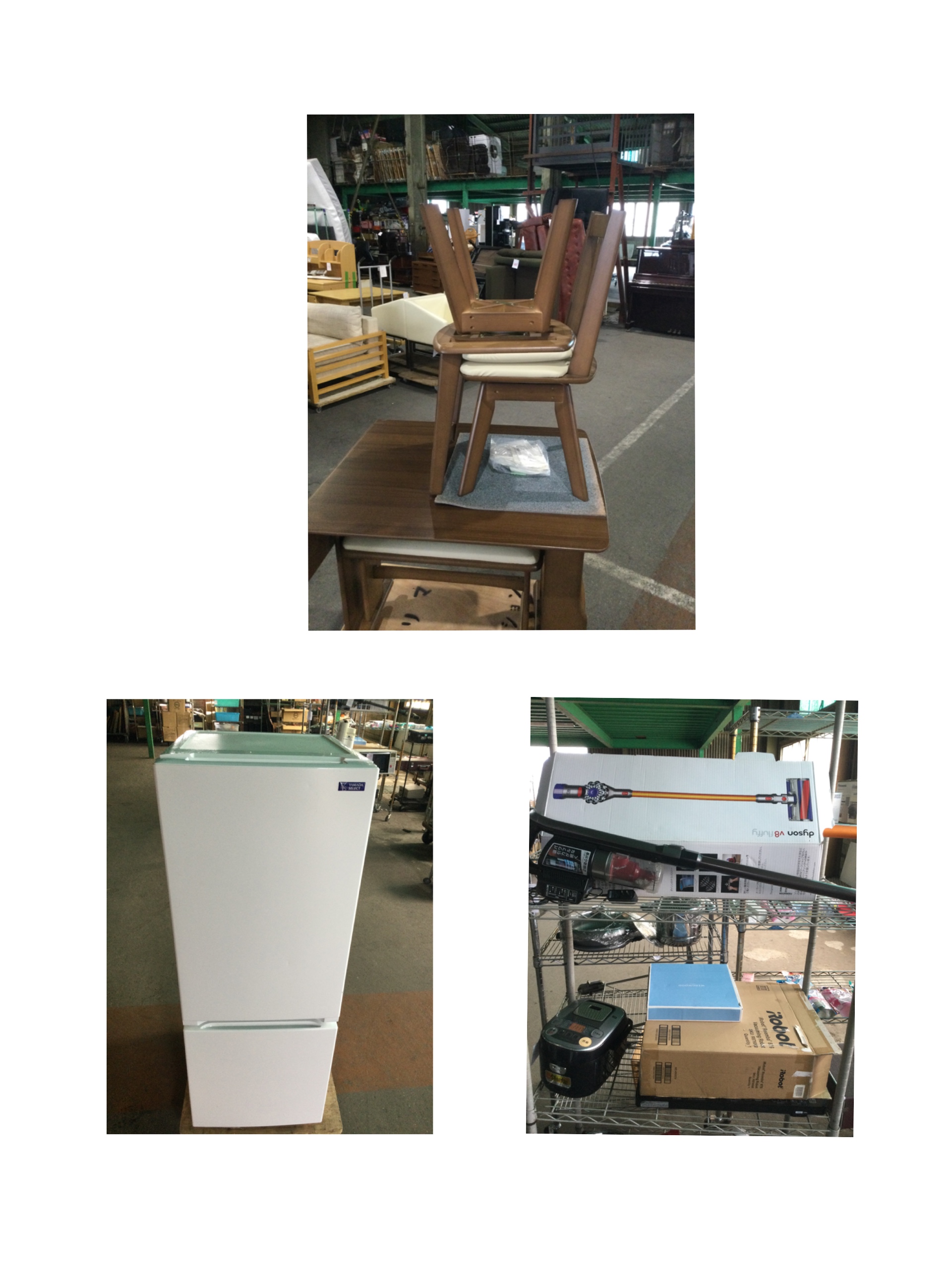 家具　ダイニングセットの出張買取